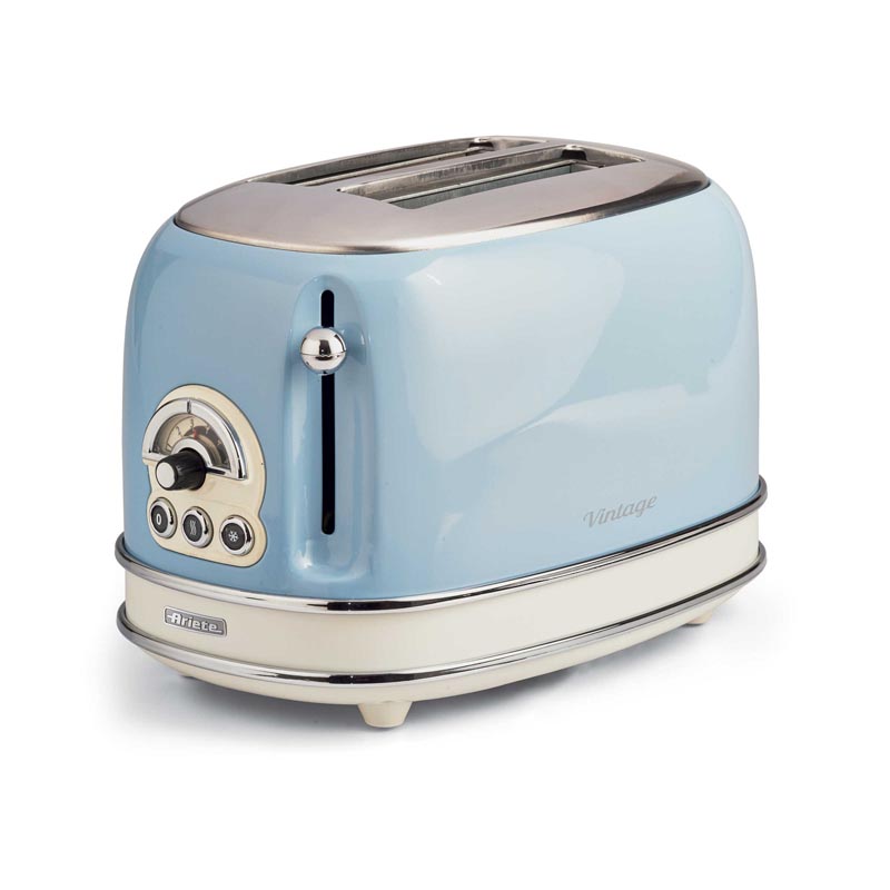 Ariete Vintage Toaster 2 Slices Blue 0155/15