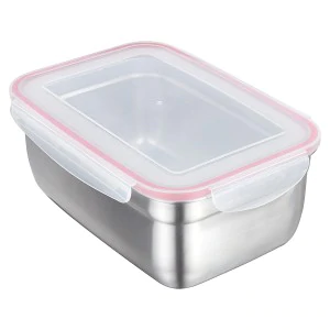 PAL INOX FOOD CONTAINER TITANIUM RECT 050.000565