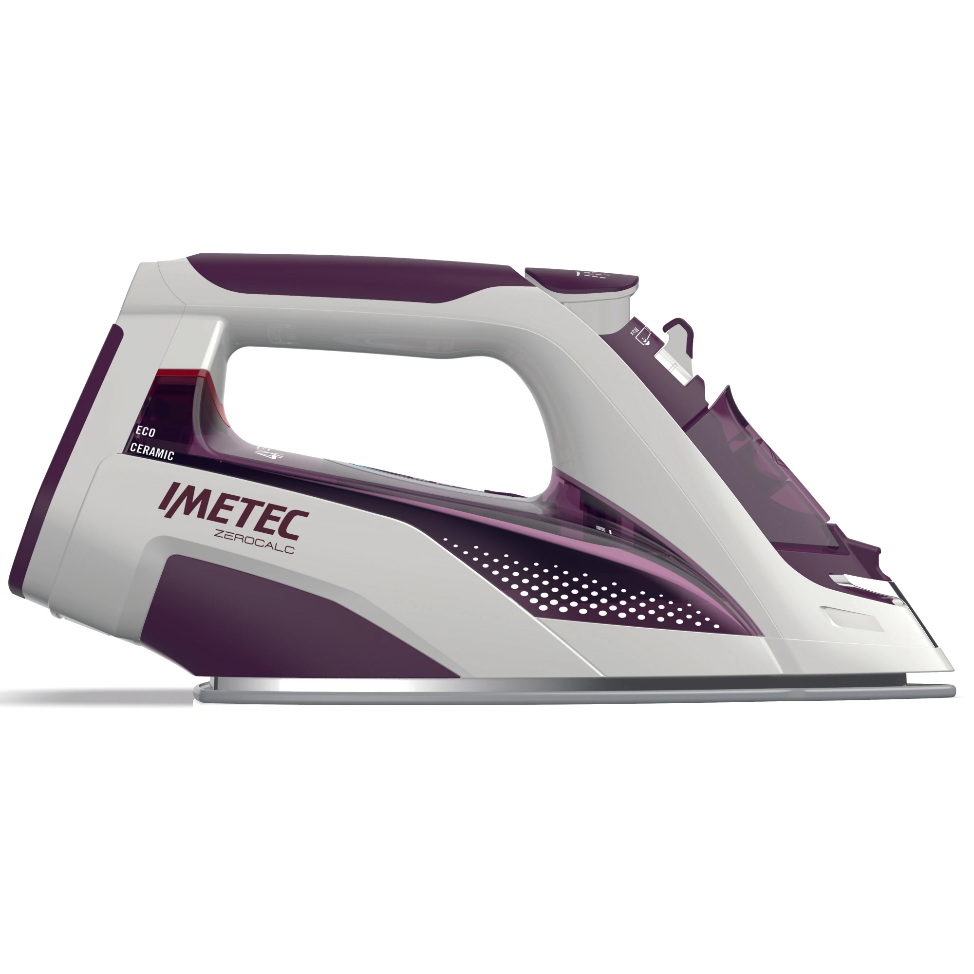 SMART IMETEC STEAM IRON, 4X ZEROCALC TECH., GLIDE CERAMIC PLATE, INTELLIVAPOR TECH 9245