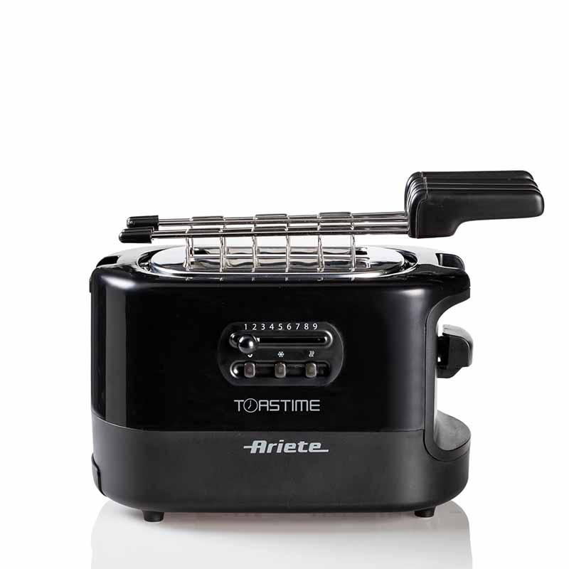 Ariete Toastime W/ Pliers Black 159/02