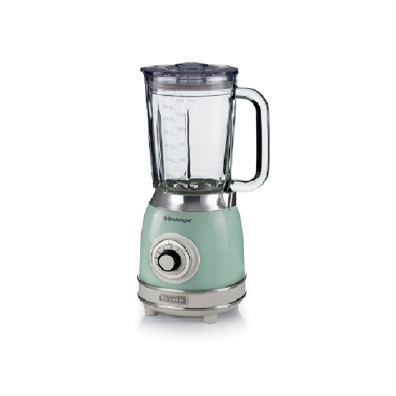 Ariete Vintage Blender 1.5L, Glass Jar, Green 583/04