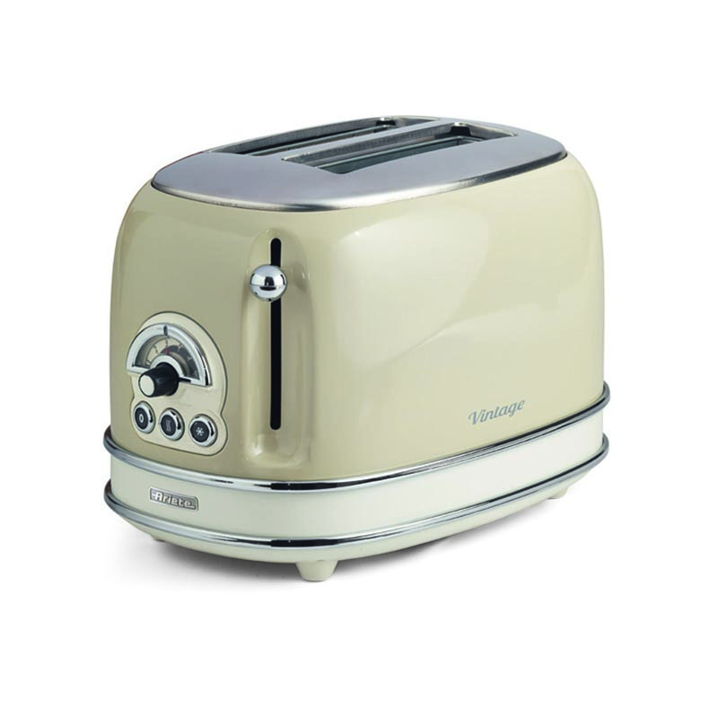Ariete Vintage Toaster 2S Beige with Pliers 0155/03