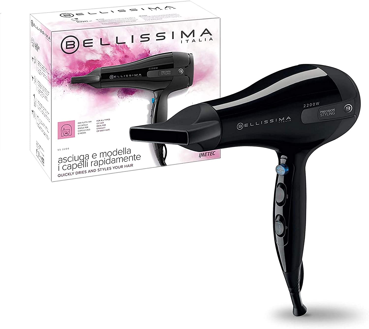 BELLISSIMA HAIRDRYER PRECISION STYLING 11520