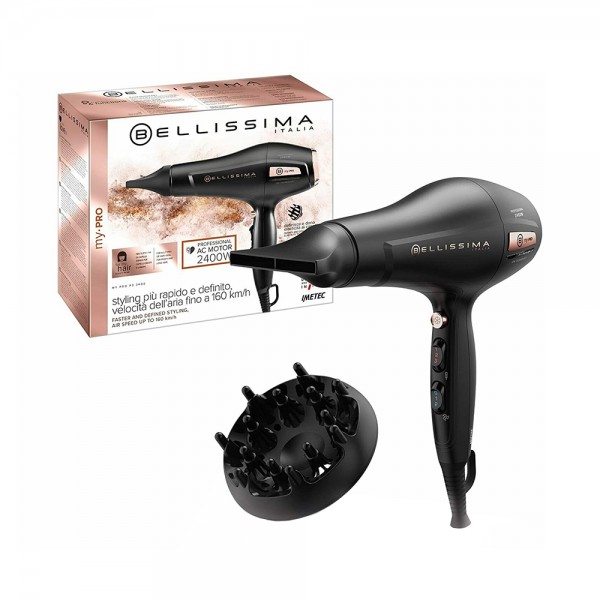 BELLISSIMA HAIRDRYER MY PRO, ION TECHNOLOGY,  CERAMIC, AC MOTOR 11728