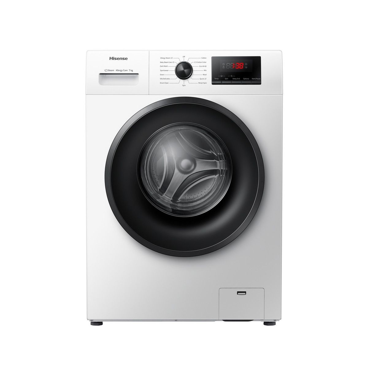 Hisense Front Load Washing Machine 7KG - White WFPV7012M
