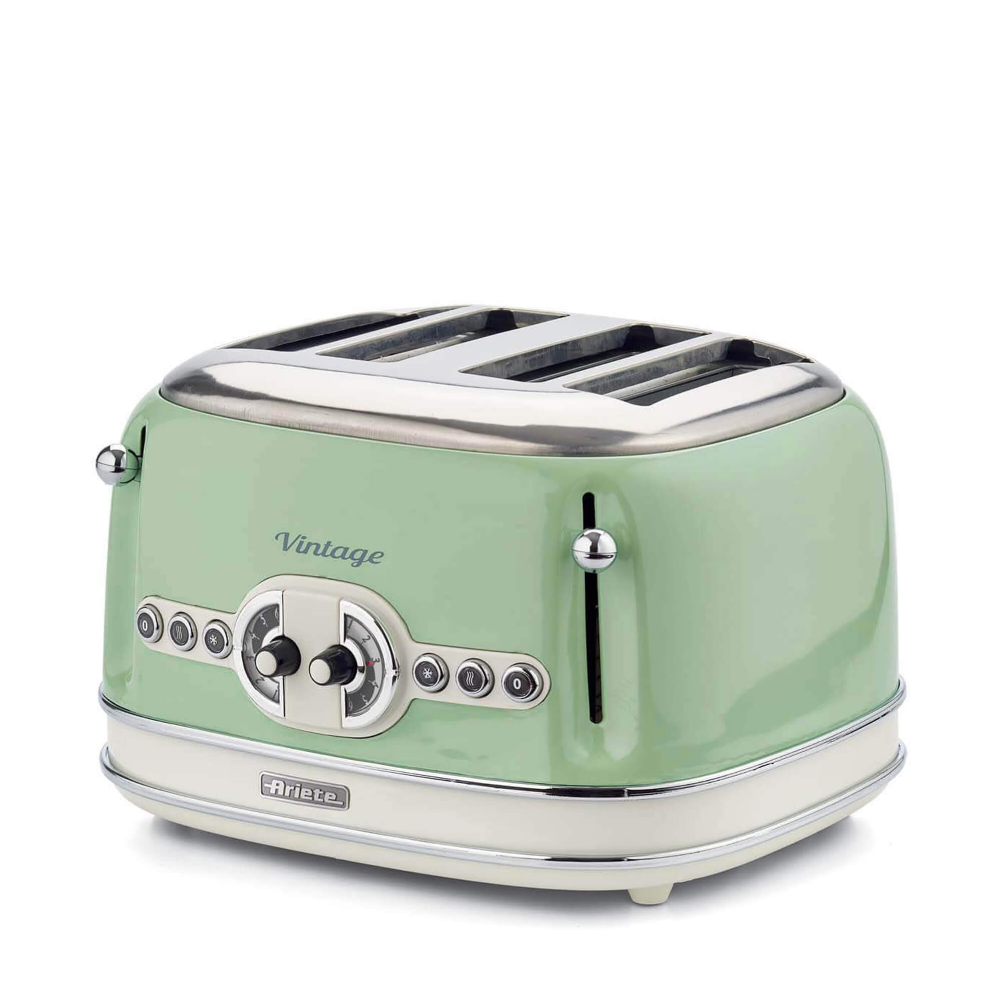 Ariete Vintage Toaster 4 Slices Green 0156/04