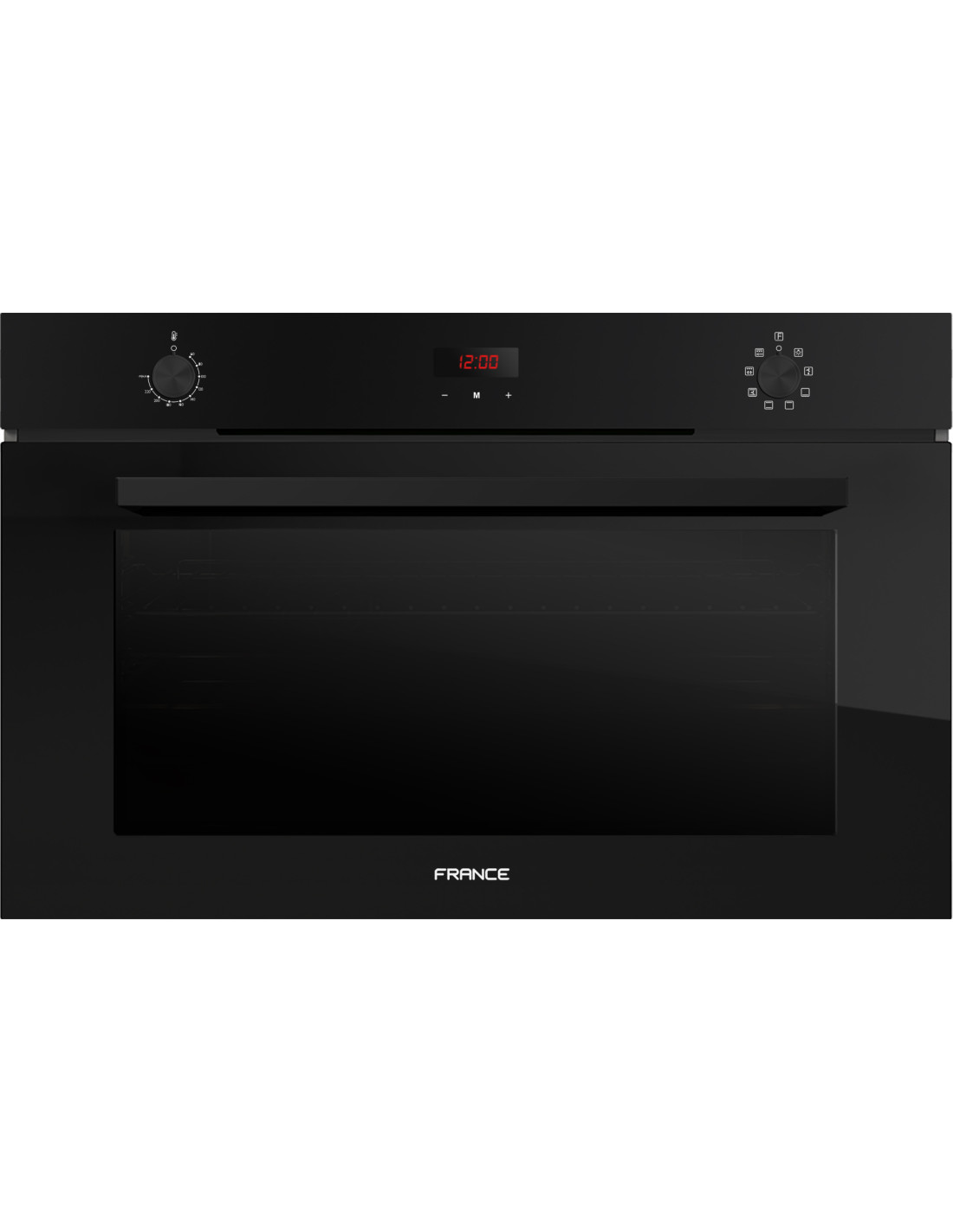 France Built-in Electric Oven Digital Timer Fan 90cm FEE90BLKFAN