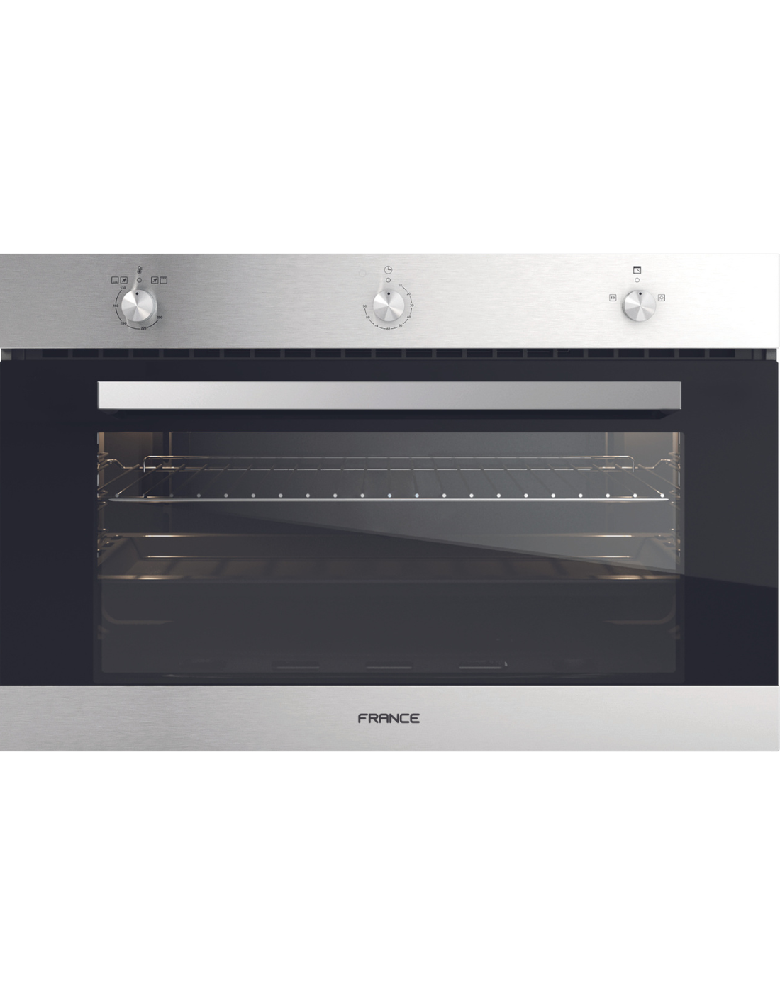 France Built-in INOX Gaz Oven 90cm FGG90INOX