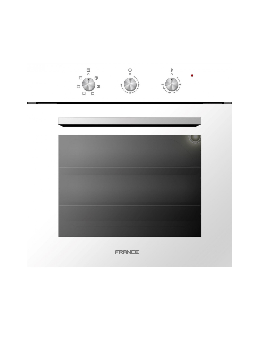 France Gaz Oven 60cm White  FGG60WFLAT