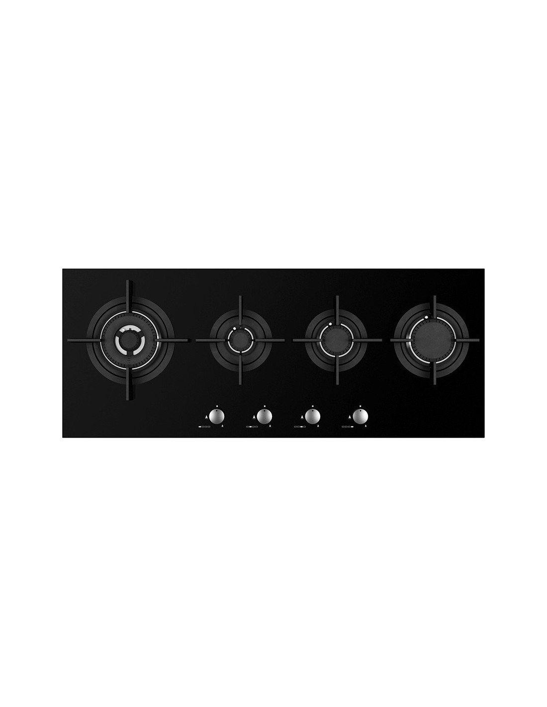 France Gaz Glass Cooktop + Safety 100cm CI104VPIC50NN