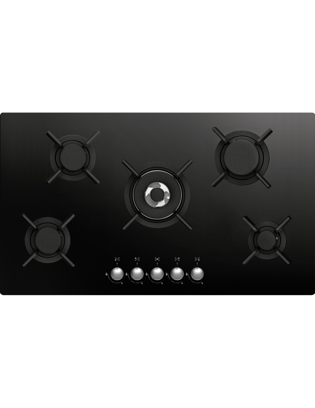 France Gaz Glass Cooktop+Safety 90cm CRY90