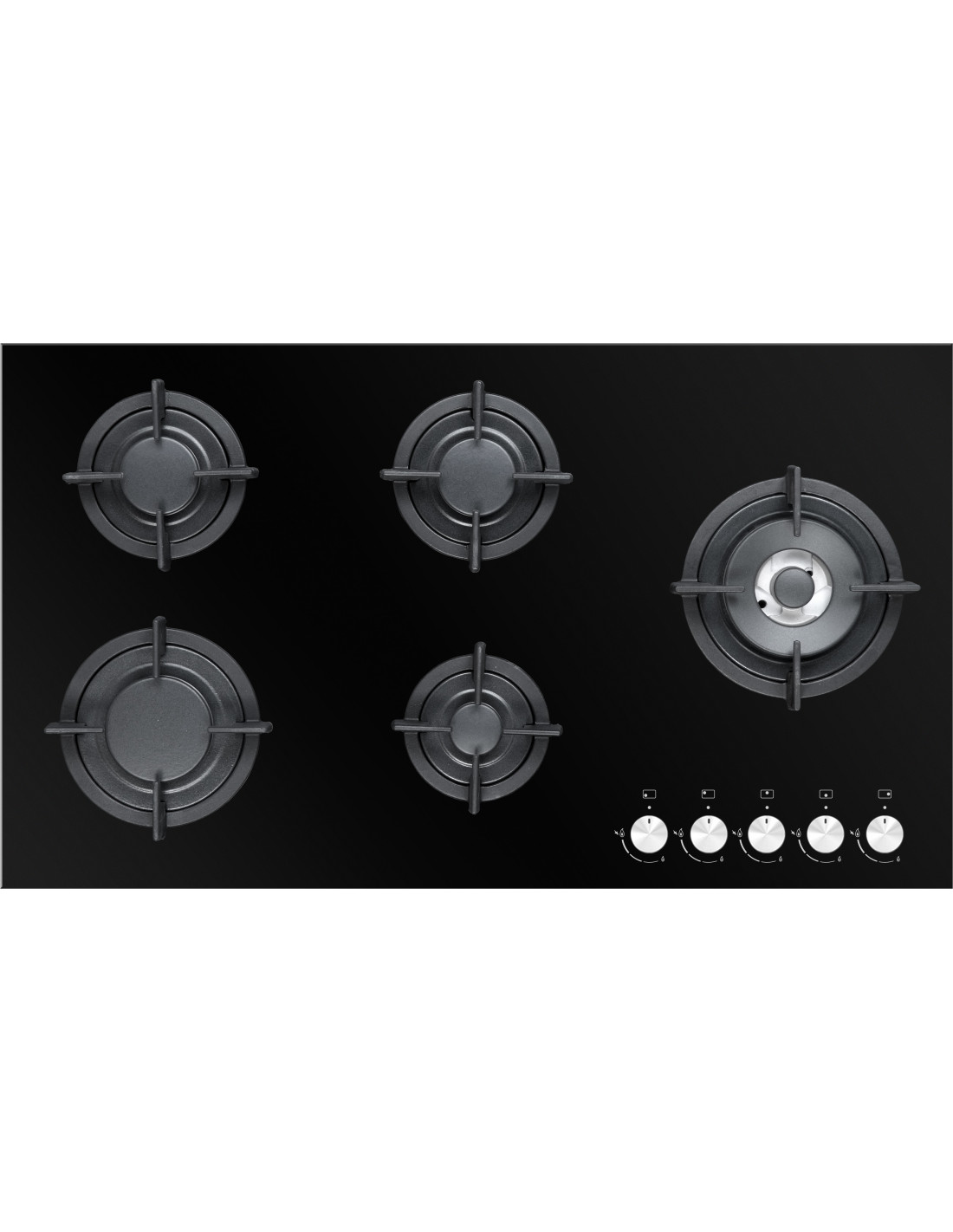France Gaz Vitro-Ceramic Cooktop + Safety 90cm VD905VRGL