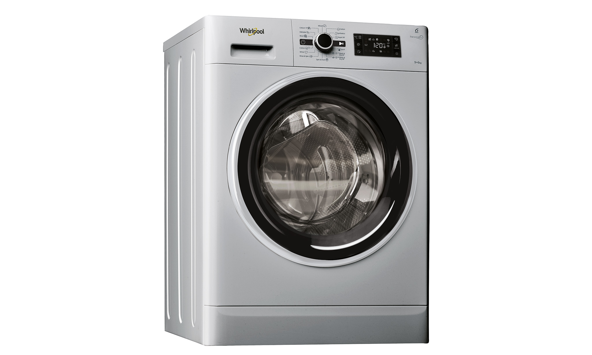 Whirlpool Washer Dryer-Front Load FWDG96148SBS GCC
