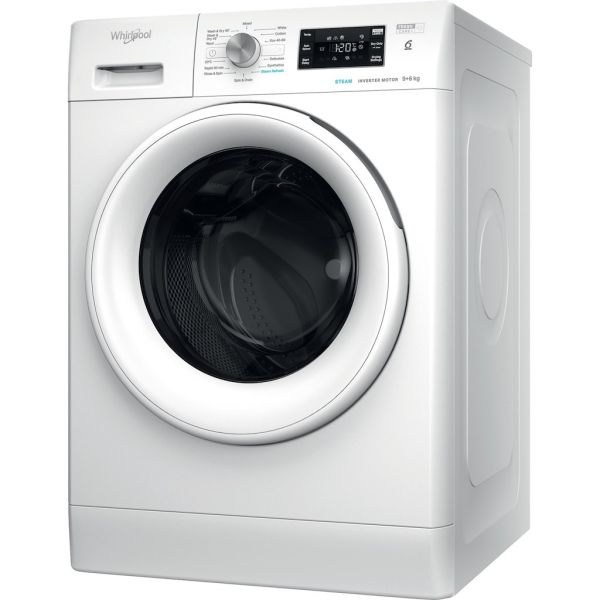 Whirlpool Washer Dryer-Front Load FFWDB 964369 WV UK
