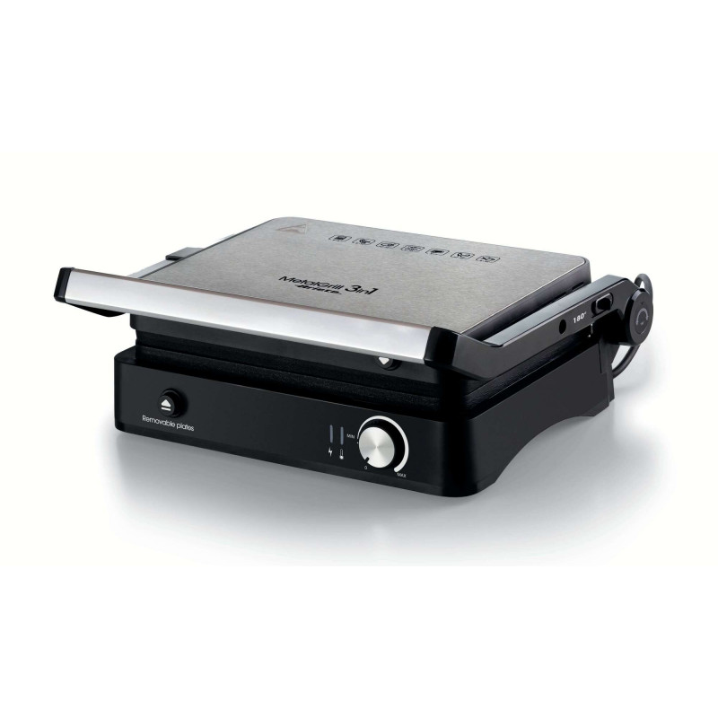 Ariete Metal Contact Grill 3 In 1 30*22 cm , 2000 W 1934
