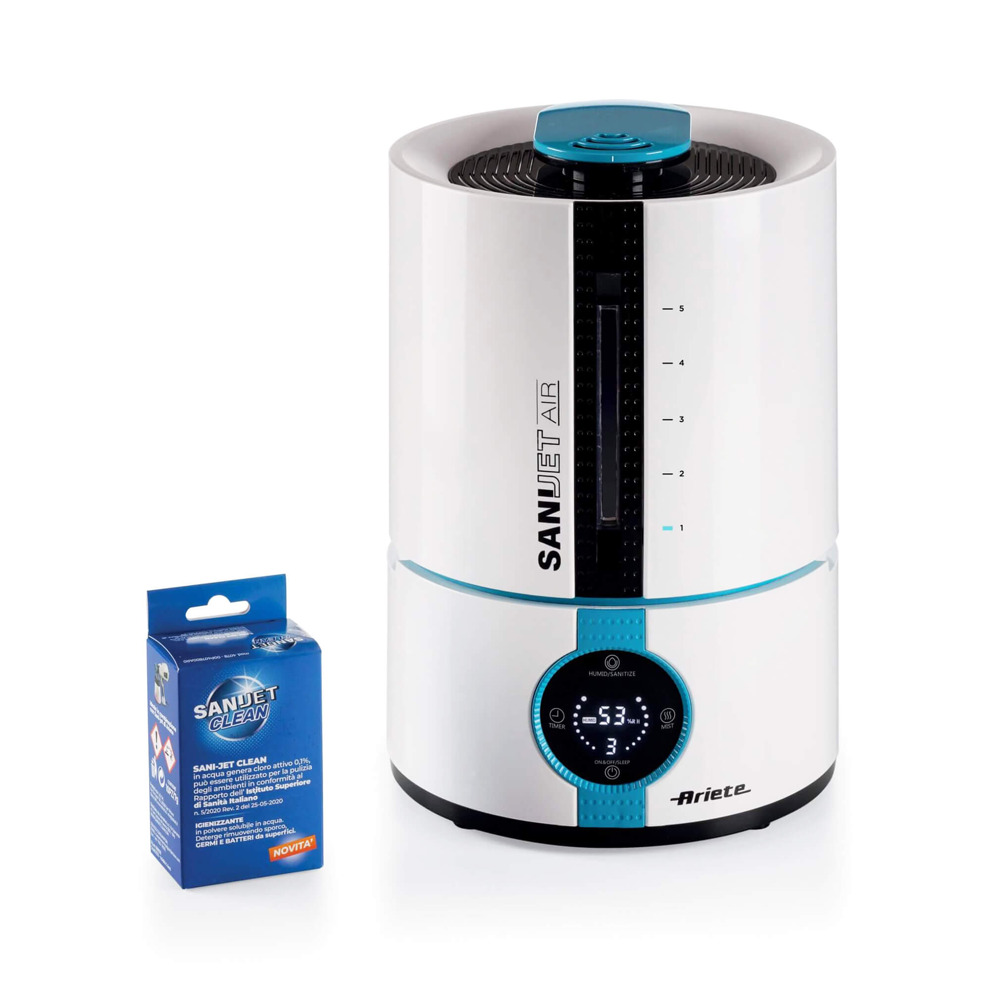 Ariete Sanijet Air Purifier + Pack Powder Cleaner 2836