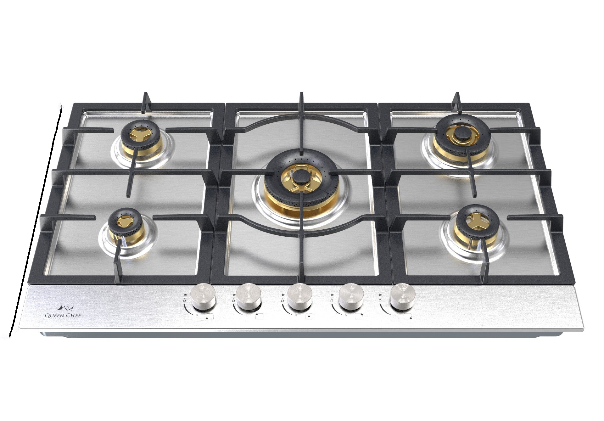 Queen Chef Hobs Built In QCHB90-5GS/S
