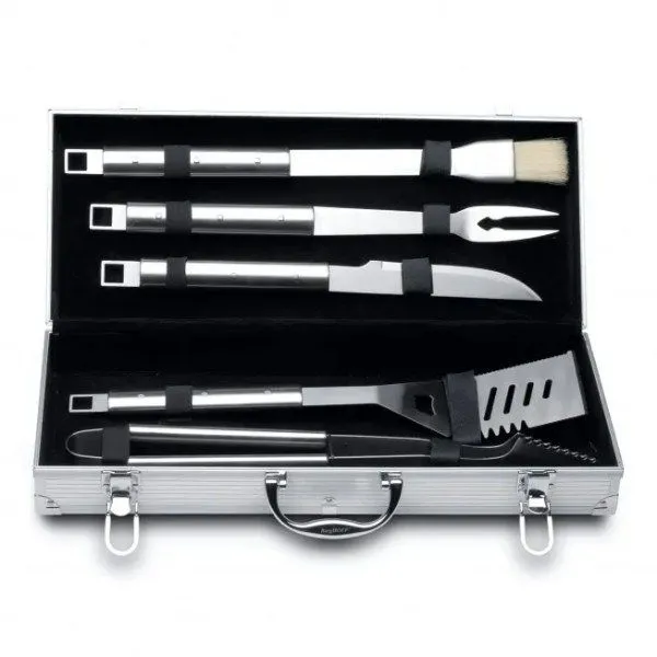 Berghoff 6pc BBQ Set Aluminium 280473