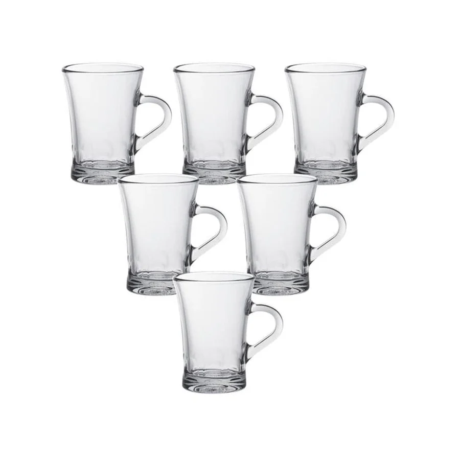 Duralex Set Of 6 Clear Mug 17 cl 257618
