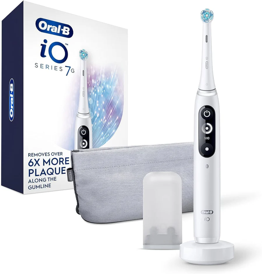ORAL-B iO Series 7 White Rechargeable Electric Toothbrush 276841