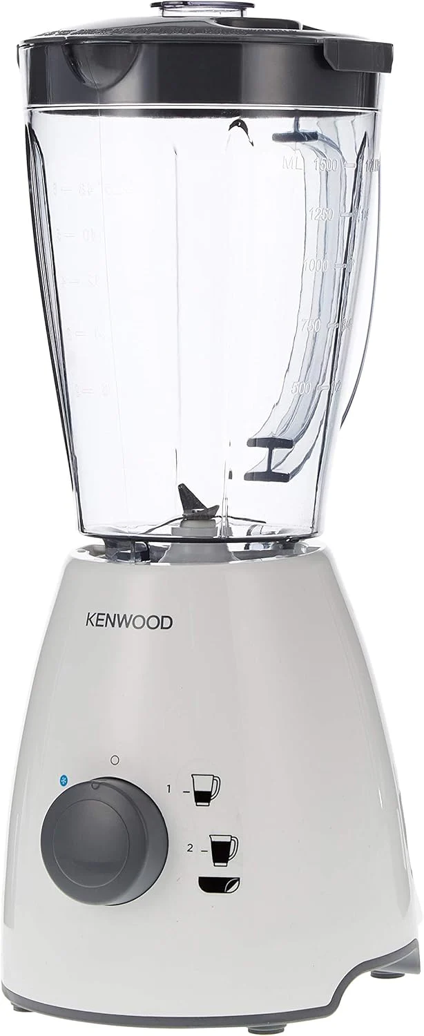 Kenwood White Smoothie Blender with Grinder, Chopper & Ice Breaker BLP10.A0 273140
