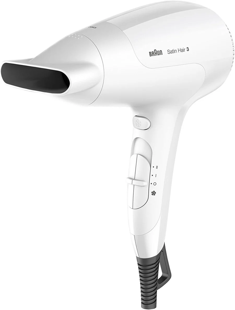 Braun Satin Hair 3 Power Perfection Hair Dryer White 264639