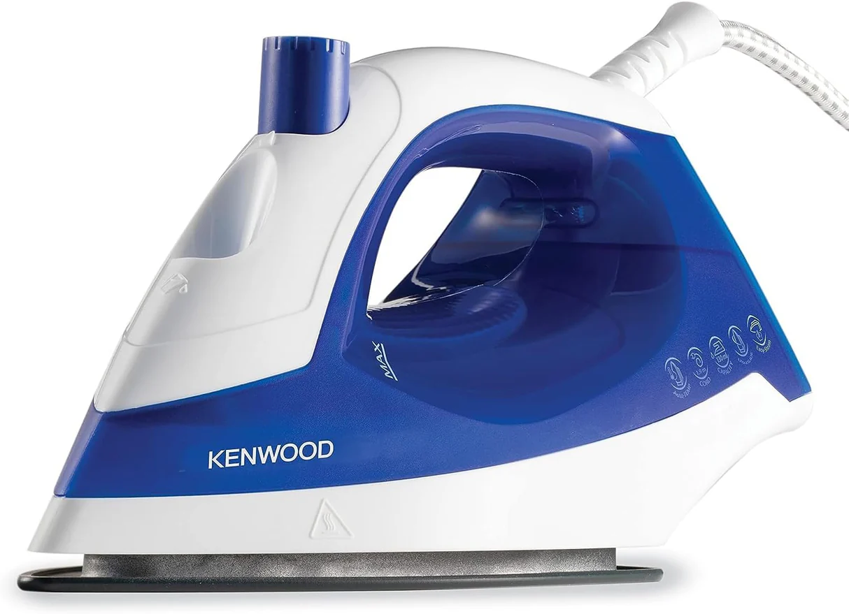 Kenwood Steam Iron Non-Stick Soleplate STP01.000WB 270484