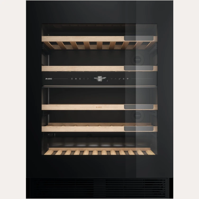 ASKO Built-in Winecooler Matt Black 2 Temperatures WCN25842G