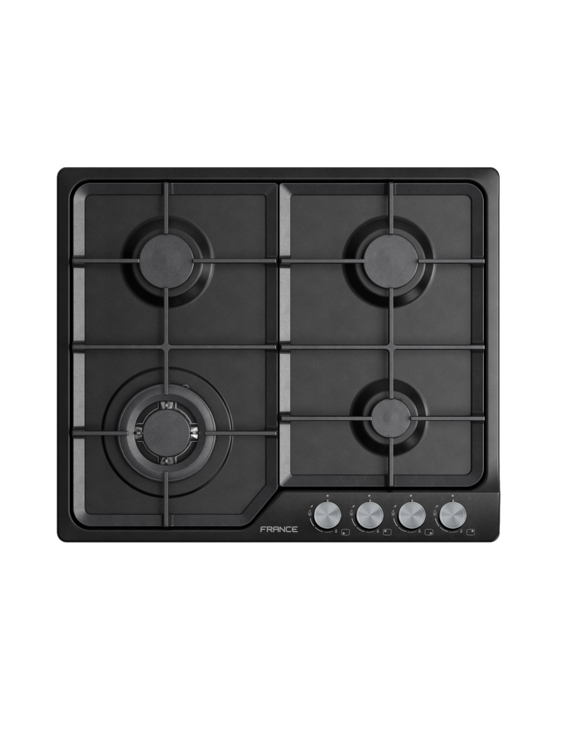 France Gaz Cooktop Black + Safety 60cm PFI64TNBG