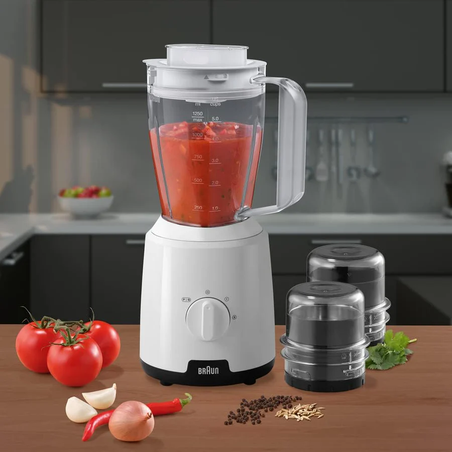 Braun PowerBlend 1 Jug Blender JB 1023 White 287178