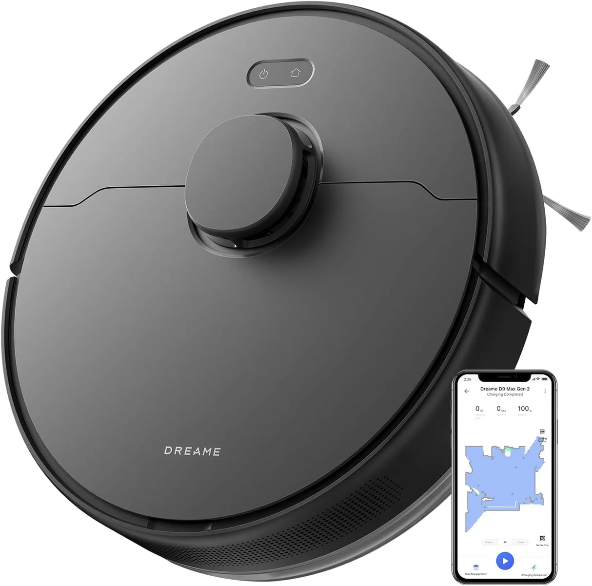 Dreame D9max GEN2 Black Robot Vacuum 287174