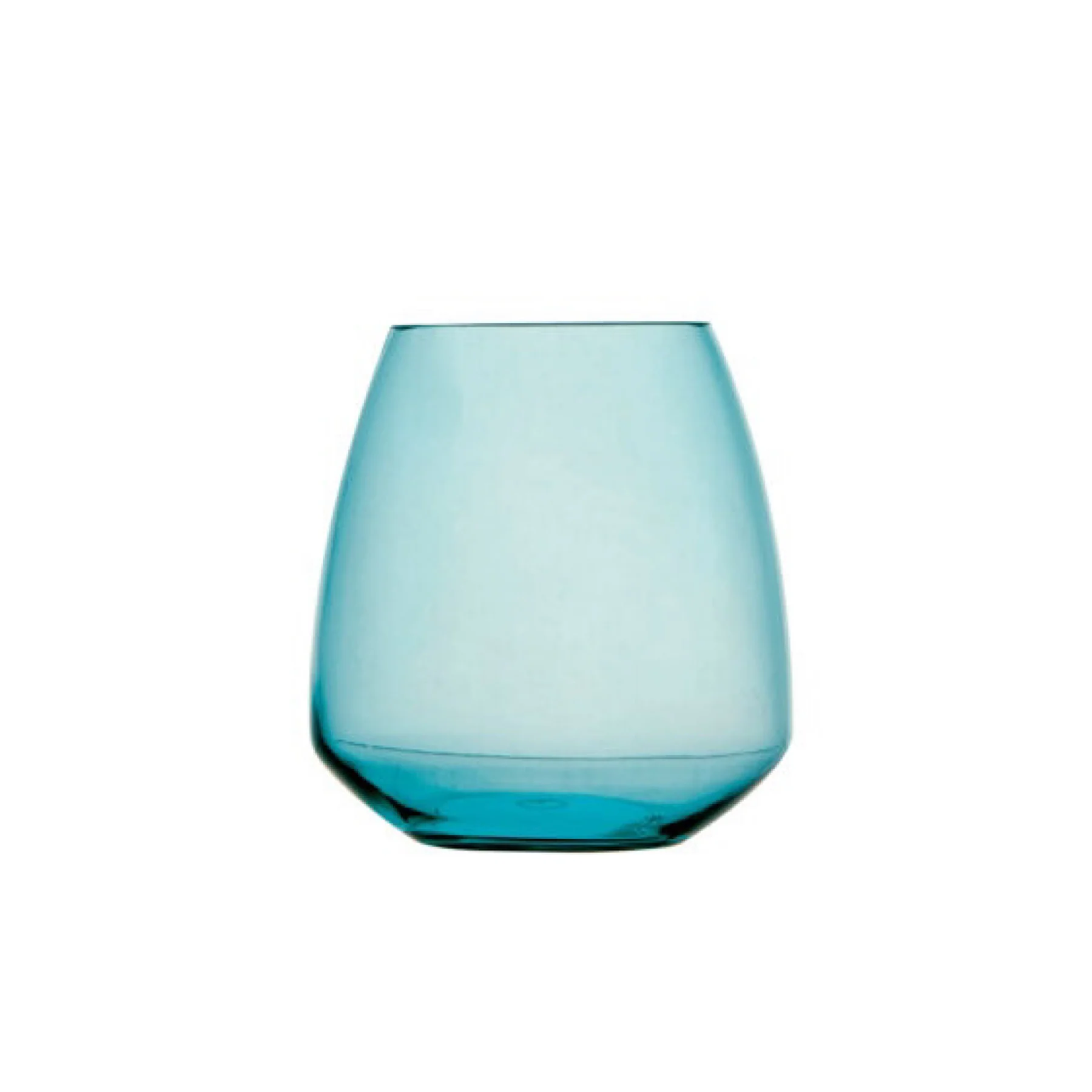 Macucina Square Water Glass-Tritan Turquoise-Set 6u 16816