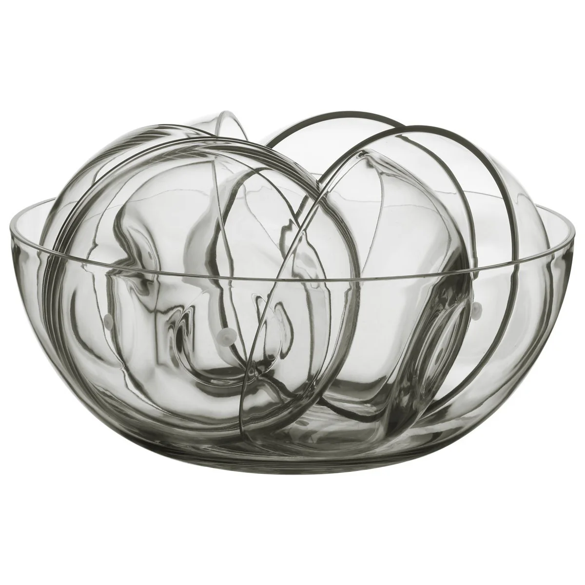 Macucina Set Salad Bowl + 6 Bowls Bahamas – Ice 21408