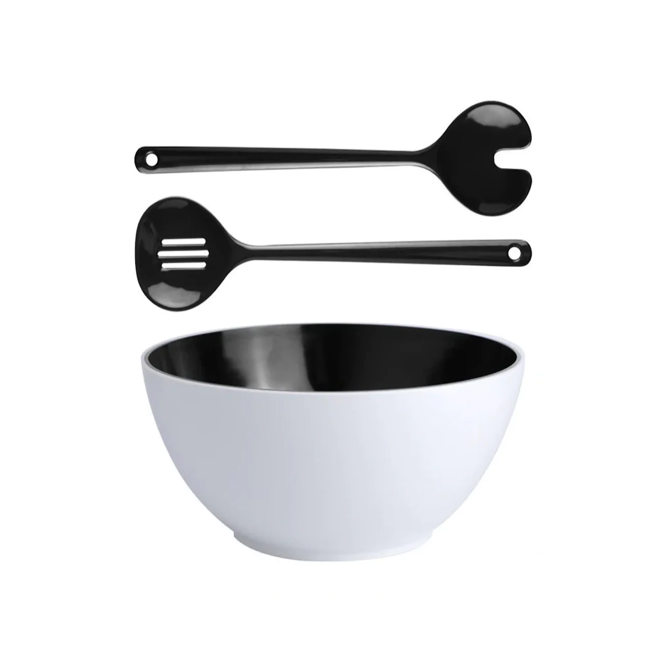 Macunina Summer - Salad Bowl & Cutlery - Blue 11048