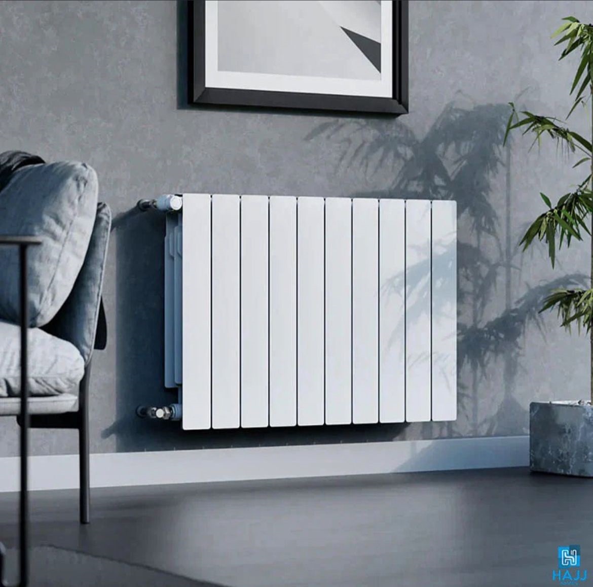 Hajj Sanitary Radiator WHITE