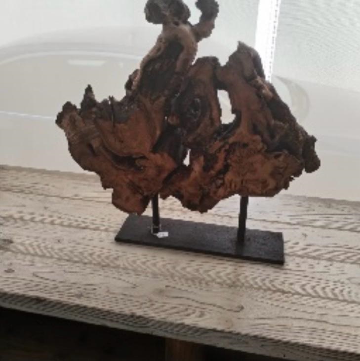 Awdeh Lambert Walnut Statue